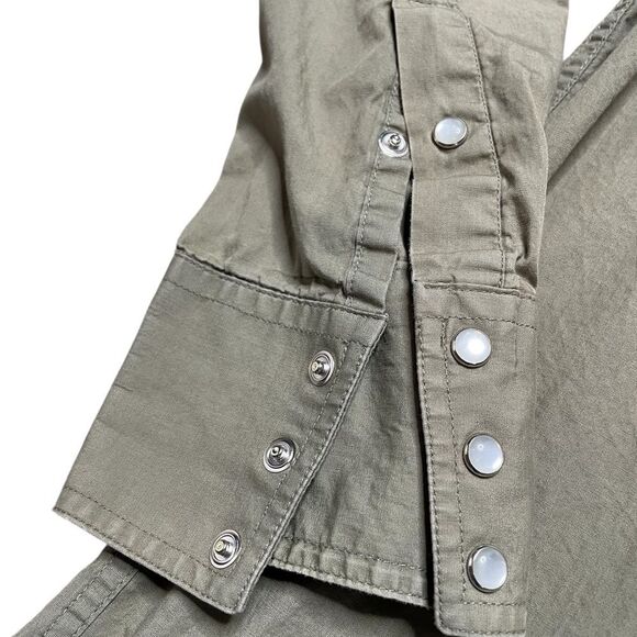 ROPER Men's Beige Button-Up Shirt Tan Size Medium - Picture 3 of 6